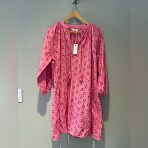MERSEA Pink Eyelet dress New - Size Small / Medium